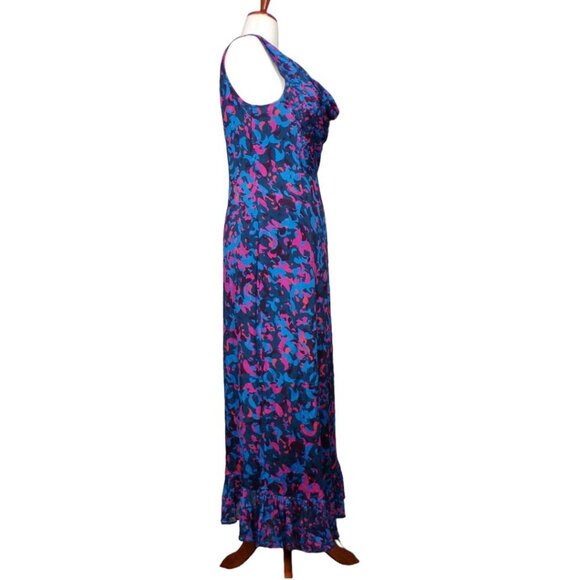 Anthropologie Conditions Apply Sleeveless Cowl Neck Maxi Dress (Size 10) #1361 - Picture 4 of 7